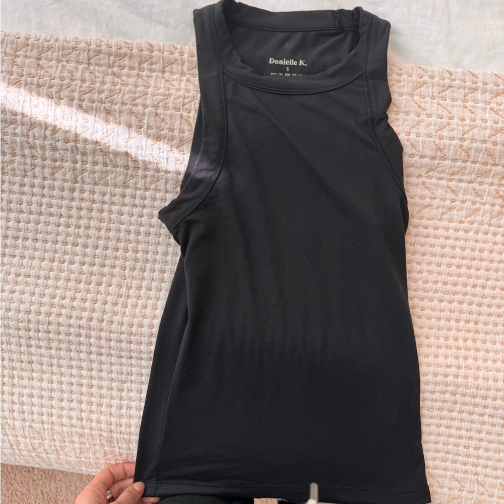 Danielle K Studios black tank top